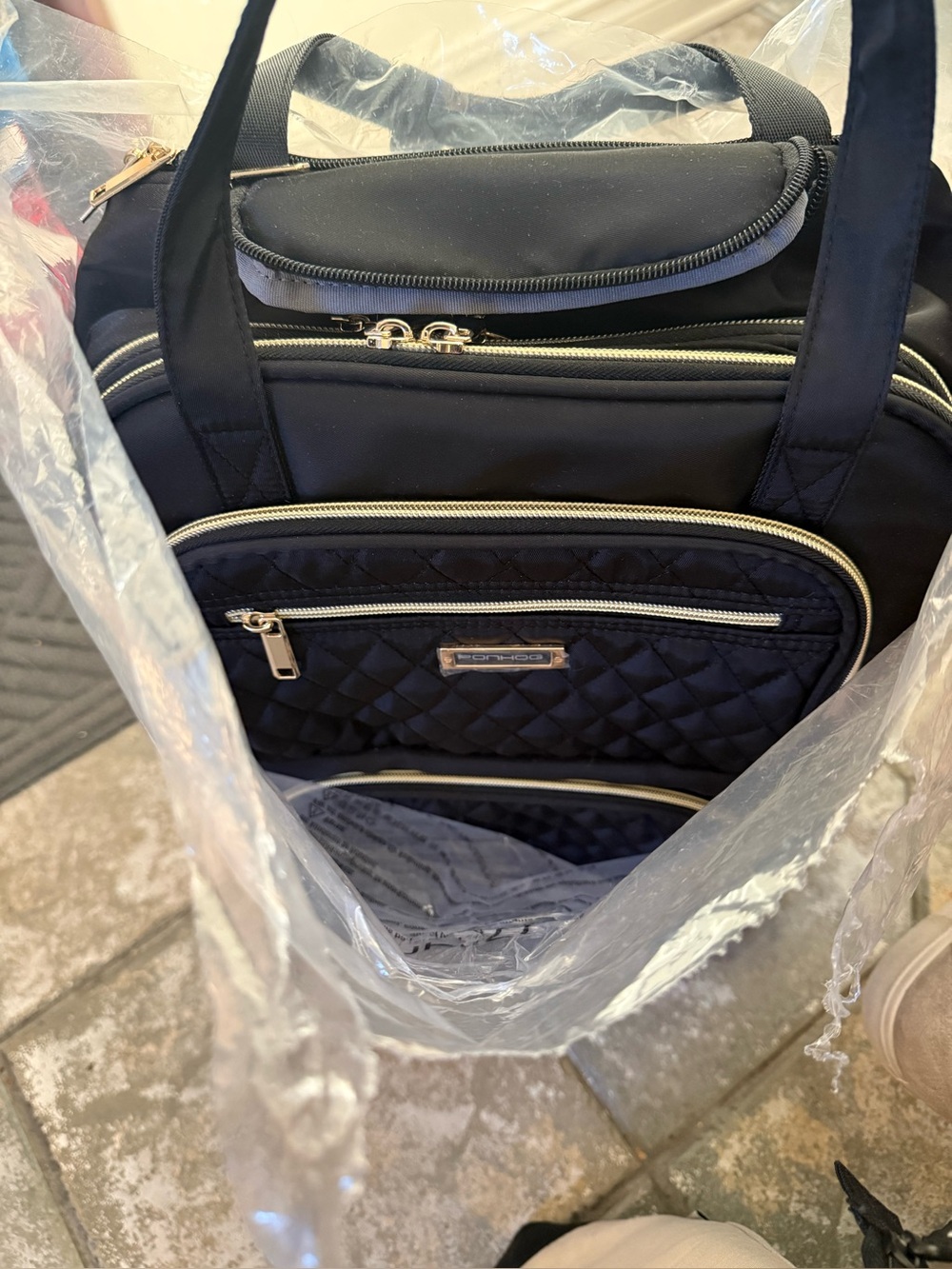 Elegant Wheeled Backpack—NEW!!